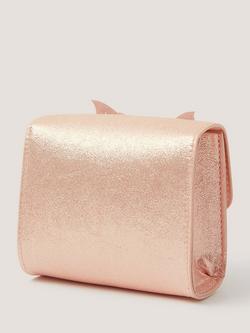 Monsoon Kids' Jewel Shimmer Butterfly Bag, Pink - view 2, Pink