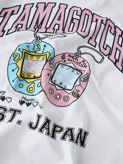 NAME IT Tamagotchi T-Shirt, Bright White - view 2, Bright White