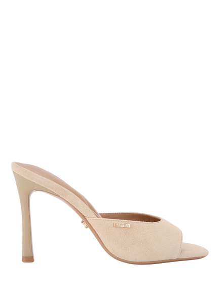 Carvela Isabella Suede Mule Sandals, Taupe, Taupe