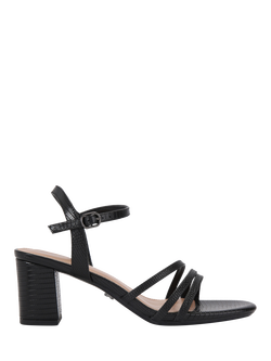 Carvela Motto Block Heel Strapy Sandals, Black
