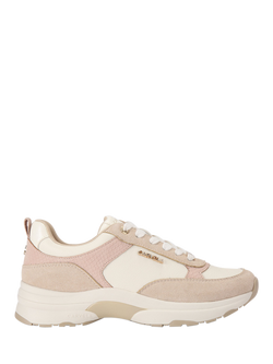 Carvela Adoro Lace Up Trainers, Blush/Multi, Blush/Multi