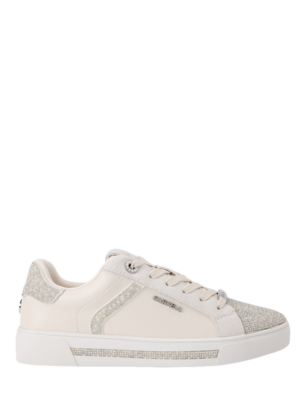 Carvela Daze Jewel Pearl Trainers, White, White