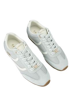 Carvela Florence Suede Lace Up Trainers - view 2, Blue