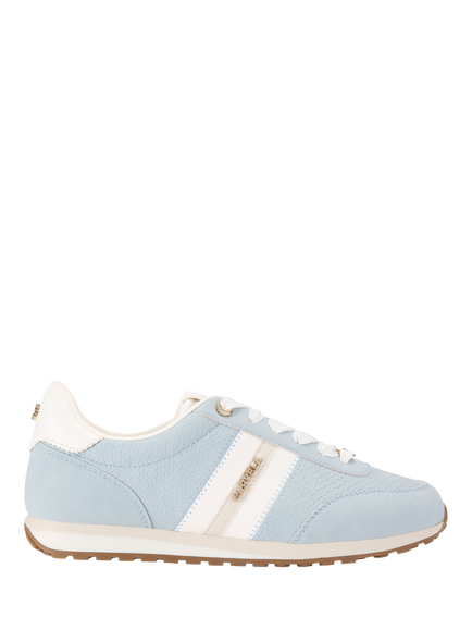 Carvela Mio Lace Up Trainers, Blue Mid, Blue Mid