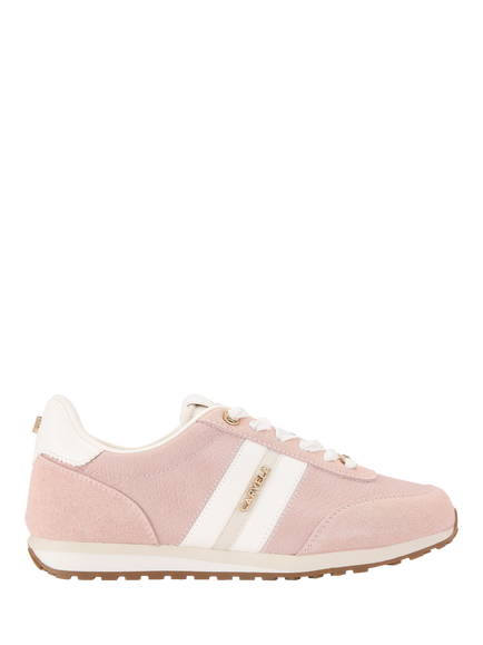 Carvela Mio Lace Up Trainers, Pink