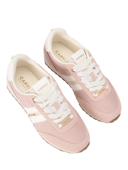 Carvela Mio Lace Up Trainers - view 2, Pink