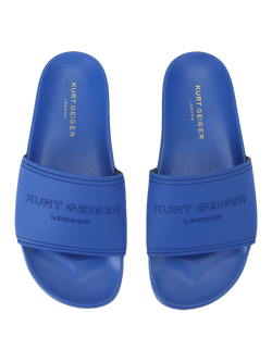 KG Kurt Geiger Slider Sandals - view 2, Mid Blue