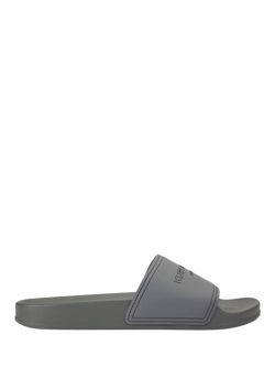 KG Kurt Geiger Slider Sandals, Mid Grey, Mid Grey