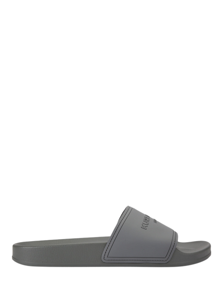 KG Kurt Geiger Slider Sandals, Mid Grey, Mid Grey