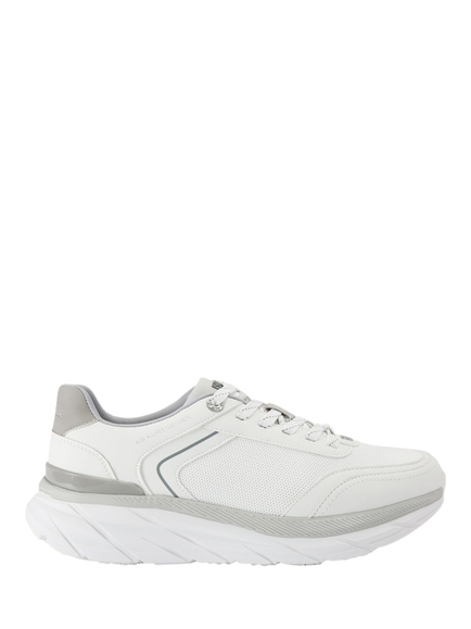 KG Kurt Geiger Albie Lace Up Trainers, White/Multi