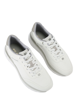 KG Kurt Geiger Albie Lace Up Trainers - view 2, White/Multi
