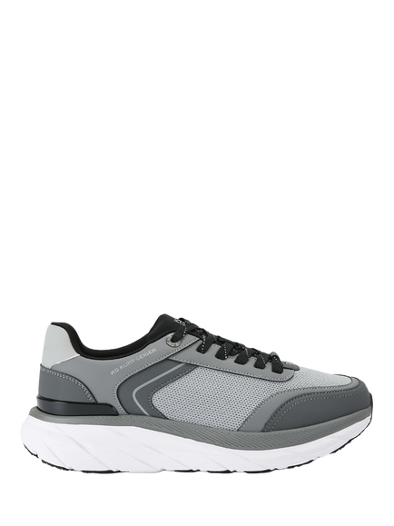 KG Kurt Geiger Albie Lace Up Trainers, Grey