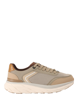 KG Kurt Geiger Albie Lace Up Trainers, Green Khaki
