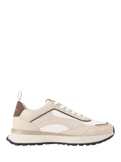 KG Kurt Geiger Kai Lace Up Trainers, Cream