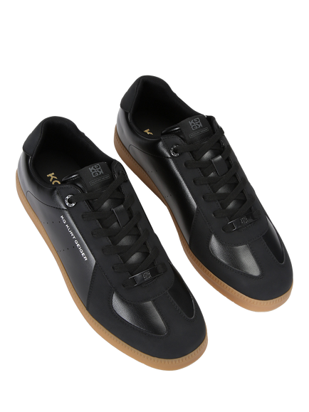 KG Kurt Geiger Lindon Lace Up Trainers, Black - view 2, Black
