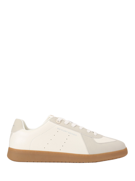 KG Kurt Geiger Lindon Lace Up Trainers, White/Multi, White/Multi