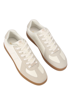 KG Kurt Geiger Lindon Lace Up Trainers, White/Multi - view 2, White/Multi