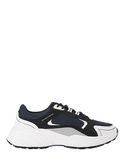 KG Kurt Geiger Lloyd Lace Up Trainers, Navy/Multi, Navy/Multi