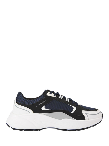 KG Kurt Geiger Lloyd Lace Up Trainers, Navy/Multi, Navy/Multi