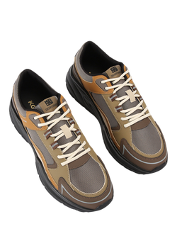KG Kurt Geiger Lloyd Lace Up Trainers, Multi - view 2, Multi