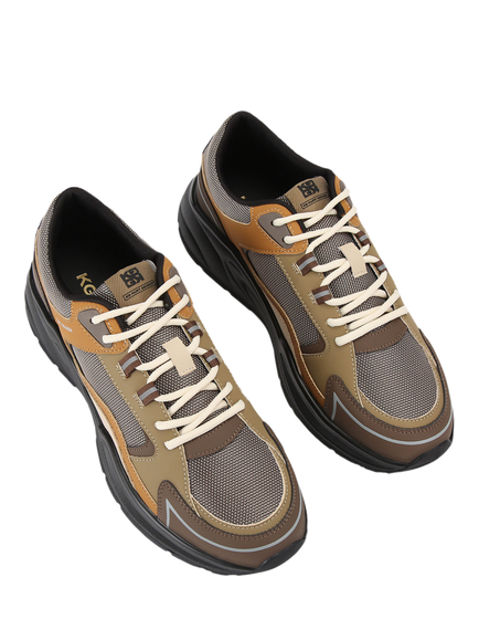 KG Kurt Geiger Lloyd Lace Up Trainers, Multi - view 2, Multi