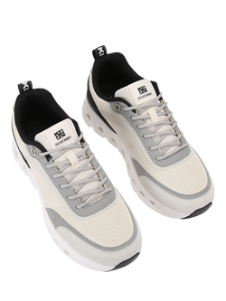 KG Kurt Geiger Logan Lace Up Trainers, White/Multi - view 2, White/Multi