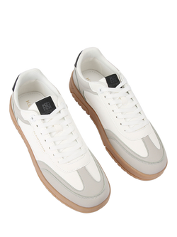 KG Kurt Geiger Raiden Lace Up Trainers, White/Multi - view 2, White/Multi