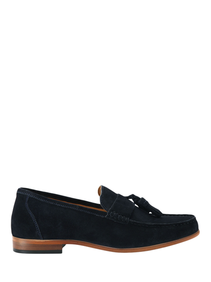 KG Kurt Geiger Reggie Suede Loafers, Navy, Navy