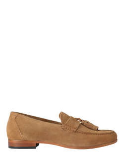 KG Kurt Geiger Reggie 2 Suede Loafers, Tan, Tan