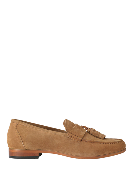 KG Kurt Geiger Reggie 2 Suede Loafers, Tan, Tan