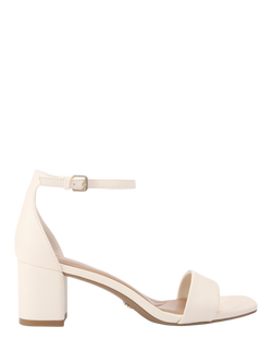 KG Kurt Geiger Marcy Block Heel Sandals, Putty, Putty