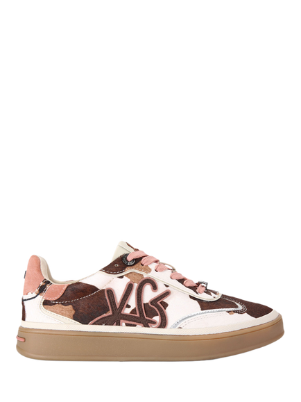KG Kurt Geiger Leena Lace Up Trainers, Brown/Multi, Brown/Multi
