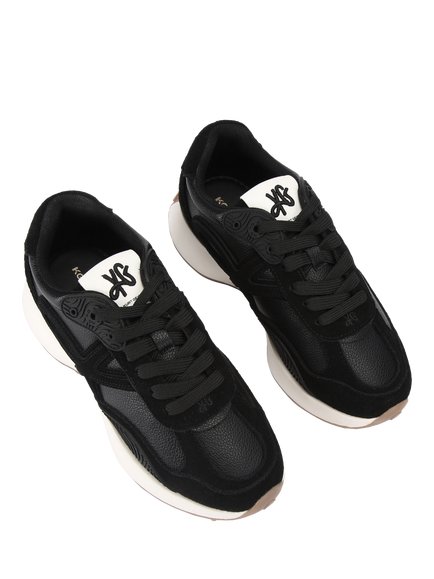 KG Kurt Geiger Lettie Trainers, Black - view 2, Black