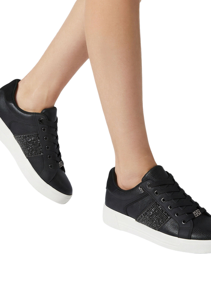 KG Kurt Geiger Lillian Bling Trainers, Black - view 2, Black