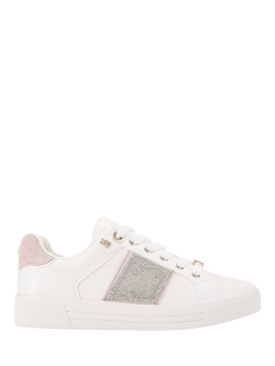 KG Kurt Geiger Lillian Bling Trainers, White, White