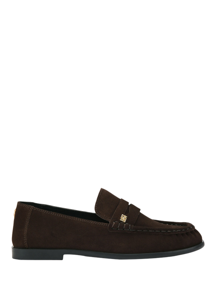 KG Kurt Geiger Mae Suede Loafers, Brown, Brown