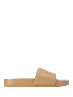 Kurt Geiger London Stacked Slider Sandals, Beige, Beige