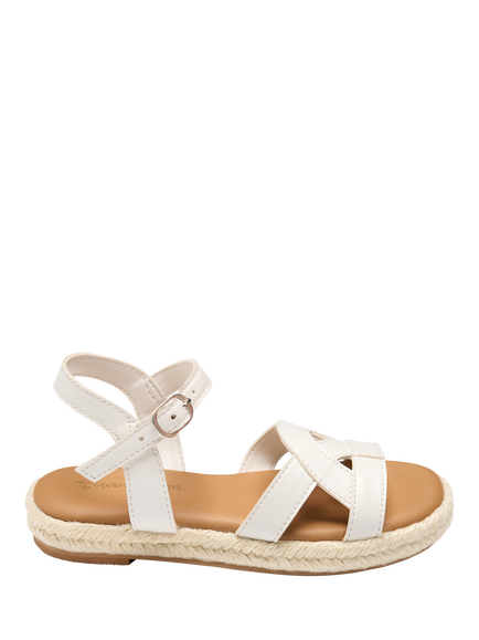 Angel & Rocket Kids' Open Toe Sandals, White, White