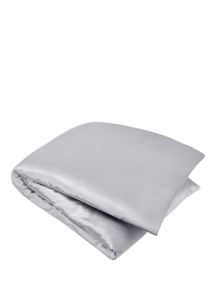 Gingerlily Silk Bedding, Silver Grey