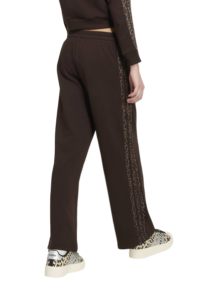 adidas Kids' Loose Fit Animal Trousers, Aurora Coffee/Multicolour/Earth Strata - view 2, Aurora Coffee/Multicolour/Earth Strata