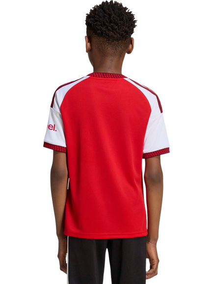 adidas Kids' Arsenal FC 26/27 Home Football Jersey, Better Scarlet - view 2, Better Scarlet