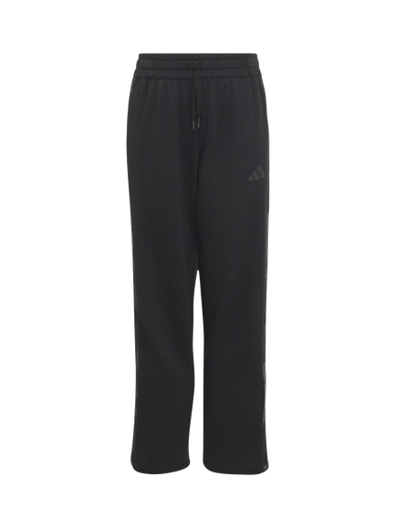 adidas Kids' Seasonal Essentials Camo French Terry Trousers, Black/Carbon, Black/Carbon