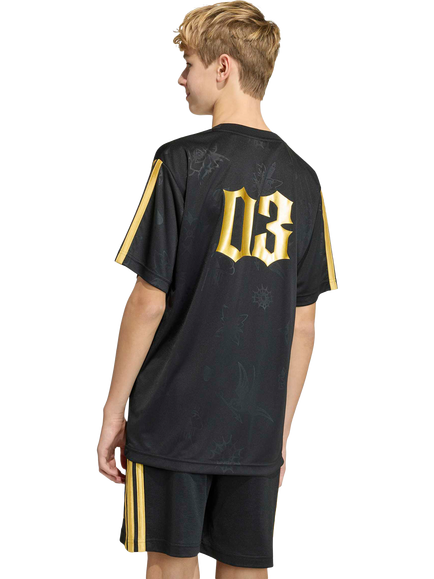 adidas x Fortnite Kids' Midas Short Sleeve T-Shirt, Black - view 2, Black