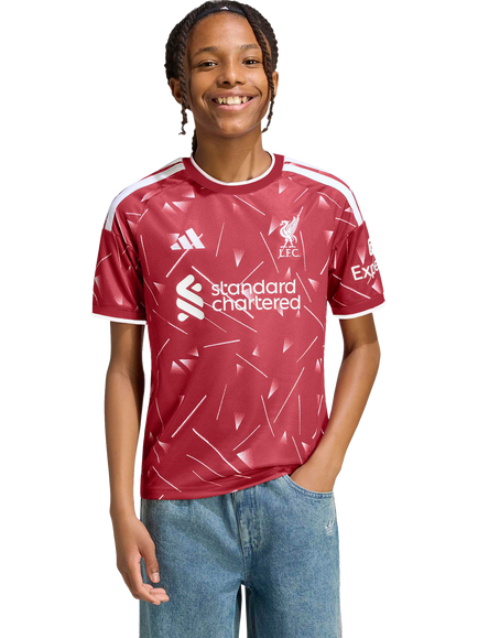 adidas Kids' Liverpool FC 26/27 Home Football Jersey, Active Maroon, Active Maroon