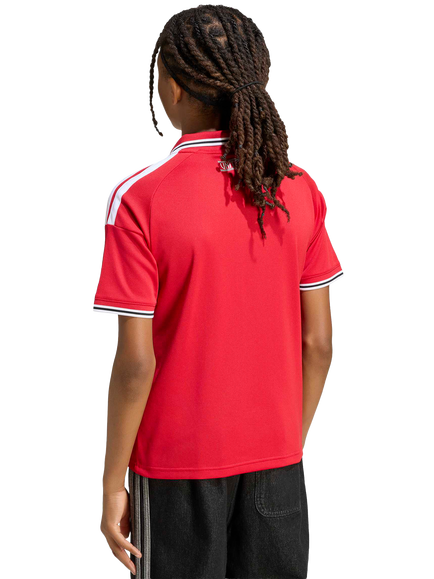 adidas Kids' Manchester United 26/27 Home Football Jersey, Mufc Red - view 2, Mufc Red