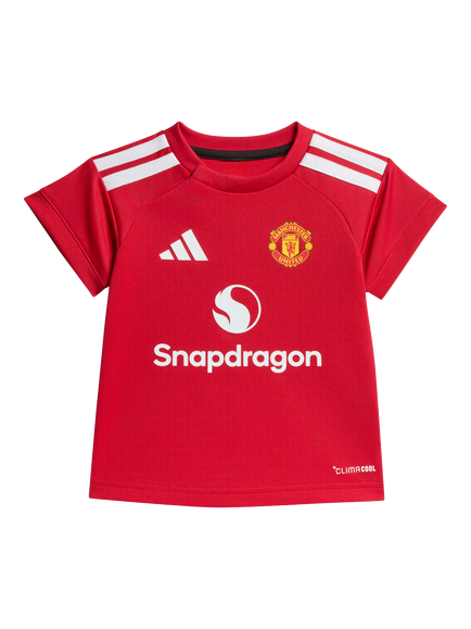 adidas Baby Manchester United 26/27 Home Football Kit, Mufc Red - view 2, Mufc Red