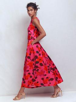 Boden Verity Blossom Maxi Skirt, Multi - view 2, Multi