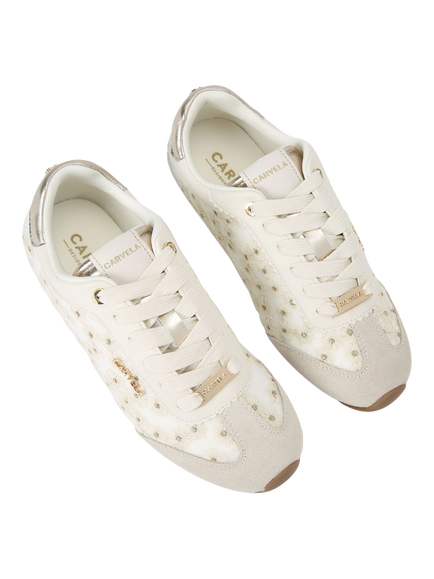 Carvela Tivoli Daisy Trainers, White - view 2, White