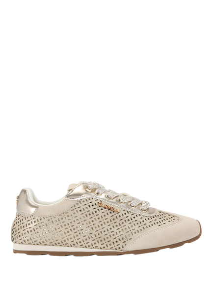 Carvela Tivoli Laser Trainers, Gold, Gold