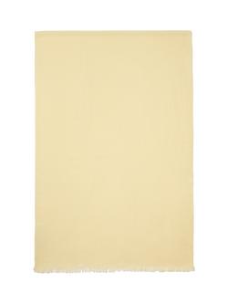 Jigsaw Wool Silk Pashmina Scarf, Yellow, Yellow